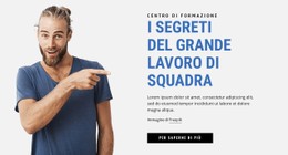 I Segreti Del Grande Lavoro Di Squadra Modello A Pagina Singola