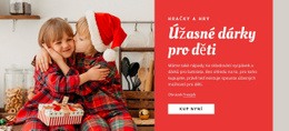Úžasné Dárky Pro Děti – Šablona Premium Elements