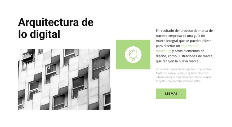 Idea de desarrollo rápido Plantilla CSS