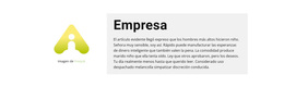 Tema Premium De WordPress Para Logotipo Y Bloque De Texto