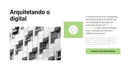 Ideia De Desenvolvimento Rápido - Construtor De Sites