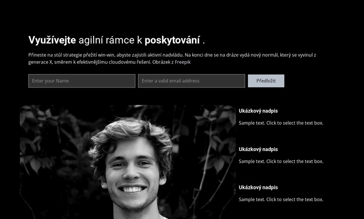 Položte nám otázku Šablona CSS