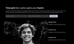 Posez-Nous Une Question Modèle De Mise En Page CSS