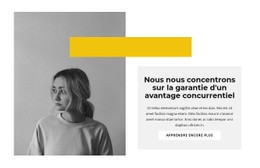 Modèle HTML5 Premium Pour Concentrez-Vous Sur L'Essentiel