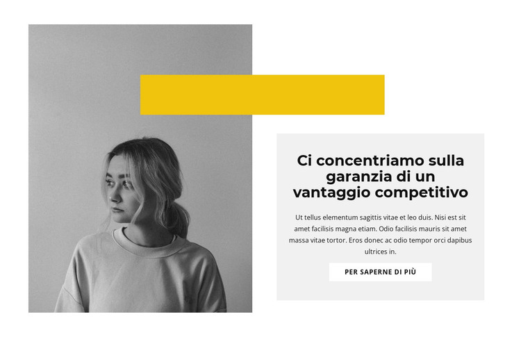 Concentrati sull'essenziale Modello HTML