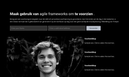 Stel Ons Een Vraag Bootstrap HTML