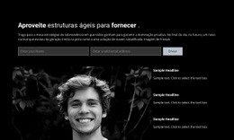 Design De Site Incrível Para Faça-Nos Uma Pergunta