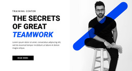 The Secrets Of Teamwork - Free HTML Template