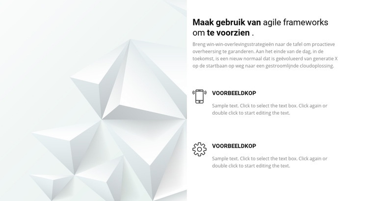 Diensten van bouwbedrijven Html Website Builder