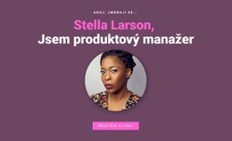 O Produktovém Manažerovi - Webová Šablona