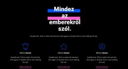 IT Támogató Szolgáltatások – Ingyenes Webhelysablon