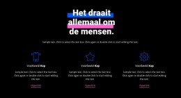 IT-Ondersteunende Diensten Eenvoudige Html-Sjabloon Met CSS