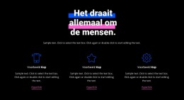 IT-Ondersteunende Diensten - Sjablooninspiratie Van Één Pagina