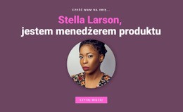 Projekt HTML Dla O Menedżerze Produktu