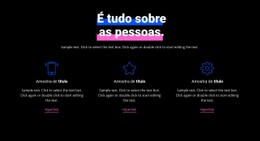 Serviços De Suporte De TI Modelo Html Básico Com CSS