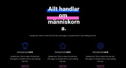 IT -Supporttjänster - Anpassningsbar Professionell Design