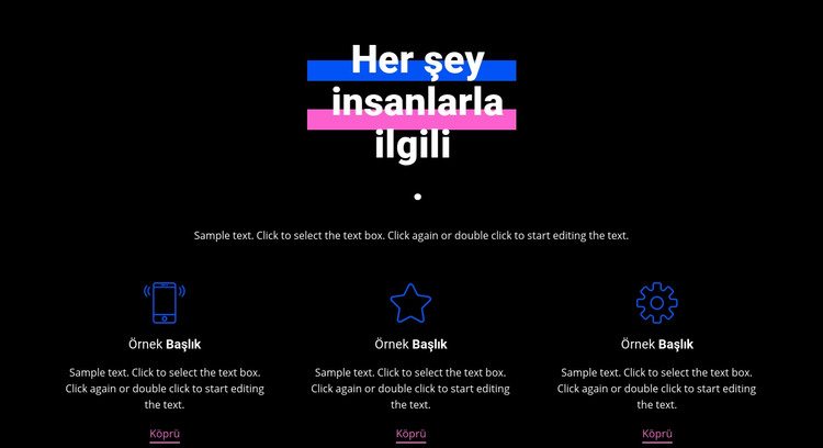 BT destek hizmetleri HTML Şablonu