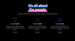 IT Support Services - Website Mockup