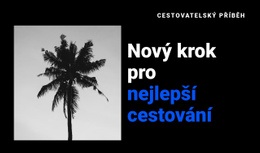 Cestovní Příběh – Stažení Šablony HTML