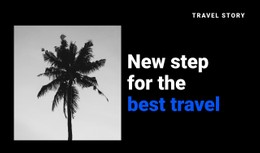 Travel Story Design Template