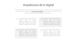 Cuatro Texto - HTML Layout Builder