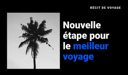 Récit De Voyage – Téléchargement Du Modèle HTML