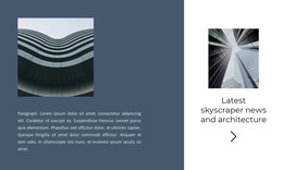 Construction Tender - HTML Website Template