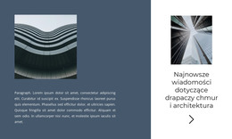 Przetarg Budowlany - Szablon Strony HTML