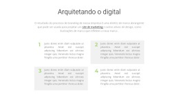 Quatro Textos - HTML Layout Builder