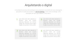 Quatro Textos - Web Design Multifuncional