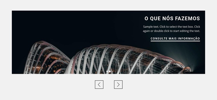 Sobre agência de arquitetura Design do site