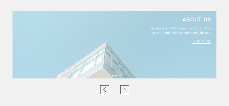 About architecture agency Squarespace Template Alternative