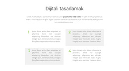 Dört Metin - Kullanımı Kolay WordPress Teması