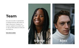 Rookie-Team - Eenvoudig Website-Ontwerp