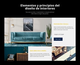 Elementos y principios del diseño de interiores. - Plantilla de sitio ...