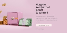 Hogyan Kezdjünk El Pénzt Takarítani - Webhelysablonok