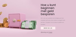 Hoe Te Beginnen Met Geld Besparen? - Moderne Joomla-Sjabloon