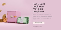 Hoe Te Beginnen Met Geld Besparen? - Responsief WordPress-Thema