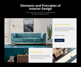 Elements And Principles Of Interior Design