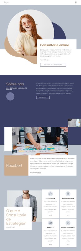 Serviços De Consultoria Financeira Modelo CSS