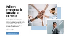 Meilleurs Programmes D'Entreprise - Conception De Site Moderne