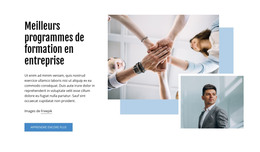 Conception HTML Pour Meilleurs Programmes D'Entreprise