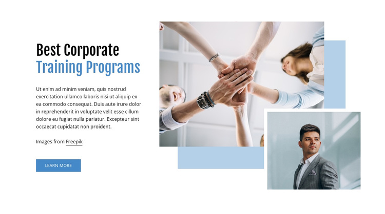 Best Corporate Business Programs HTML5 Template