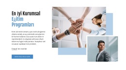 En İyi Kurumsal İşletme Programları - Herhangi Bir Cihaz Için Bir Sayfa Şablonu