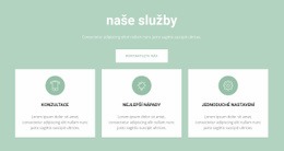 Pohodlné Služby - Šablona Pro Přidání Prvků Na Stránku