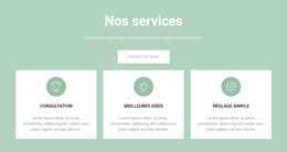 Des Services Pratiques - Modèle Pour Ajouter Des Éléments À La Page