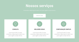 Serviços Convenientes - Modelo Para Adicionar Elementos À Página