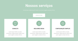 Serviços Convenientes - Incrível Tema WordPress