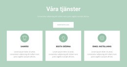 Bekväm Service - Vacker Webbdesign