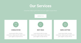 Free Online Template For Convenient Services